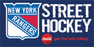 New York Rangers Youth Street Hockey presented by Coca-Cola get the ball rolling