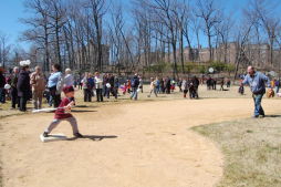 Sid Augarten Ballfield Ribbon Cutting