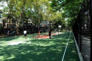 New basketball courts 