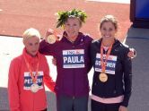 Ludmila Petrova, Paula Radcliffe & Kara Goucher 