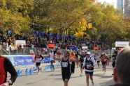 ING NYC Marathon in Central Park 