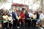 Carver Playground Ribbon Cutting 