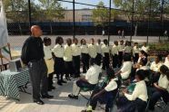 Carver Playground Ribbon Cutting 