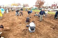 MillionTreesNYC planting in Kissena Corridor Park 