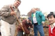 MillionTreesNYC planting in Kissena Corridor Park 