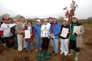 MillionTreesNYC planting in Kissena Corridor Park 