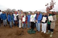 MillionTreesNYC planting in Kissena Corridor Park 