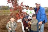 MillionTreesNYC planting in Kissena Corridor Park 