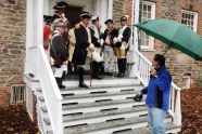 Washington's Evacuation Day Re-enactment 