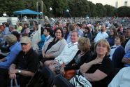 The New York Philharmonic performs in Central Park 