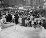 The Street Scene after Thomas Jefferson Pool Dedication Ceremonies 