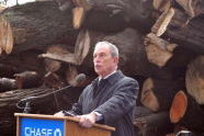 Mayor Bloomberg at the JP Morgan Chase Donation Announcement 