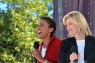 Robin Roberts and Diane Sawyer  