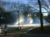 Winter Jam NYC Snowmaking in Central Park 