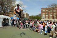 Pogo stick demonstration 