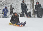 Riverside Park Snow Day 