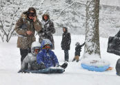 Riverside Park Snow Day 