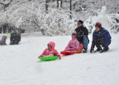 Riverside Park Snow Day 