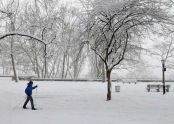 Riverside Park Snow Day 