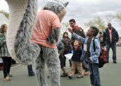 Pearl the Squirrel makes friends 