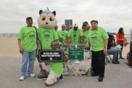 Pearl the Squirrel and Senior Fabulous Fitness Participants 