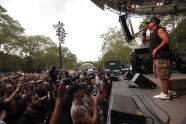 Public Enemy at SummerStage in Central Park 