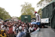 Public Enemy at SummerStage in Central Park 