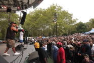 Public Enemy at SummerStage in Central Park 