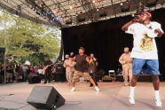 Public Enemy at SummerStage in Central Park 