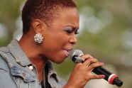 Chrisette Michele at Central Park Summerstage 