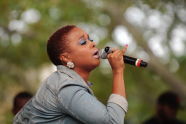 Chrisette Michele at Central Park Summerstage 