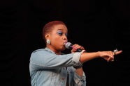 Chrisette Michele at Central Park Summerstage 