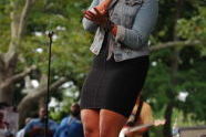 Chrisette Michele at Central Park Summerstage 