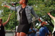 Chrisette Michele at Central Park Summerstage 