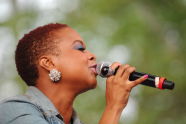 Chrisette Michele at Central Park Summerstage 