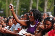 Chrisette Michele at Central Park Summerstage 