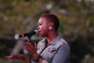 Chrisette Michele at Central Park Summerstage 