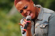 Chrisette Michele at Central Park Summerstage 