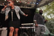 Chrisette Michele at Central Park Summerstage 