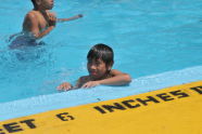 Swimming at Fisher Pool 