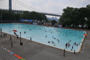 Swimming at Astoria Pool 