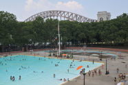 Swimming at Astoria Pool 