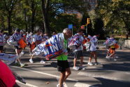 Space Blankets at 2010 ING NYC Marathon 