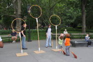 Quidditch Demonstration at BeFitNYC Fitness Festival 