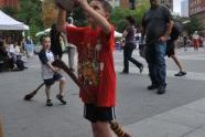 Quidditch Demonstration at BeFitNYC Fitness Festival 