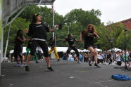 Zumba at BeFitNYC Fitness Festival 