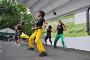 Zumba at BeFitNYC Fitness Festival 