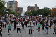 Zumba at BeFitNYC Fitness Festival 