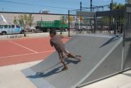 Skating at Robert Venable Park 