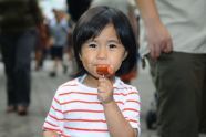 A Satisfied Customer at Taste of Parks 2011 